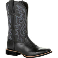 Herren Western Cowboy Mid Calf - Finn in Schwarz