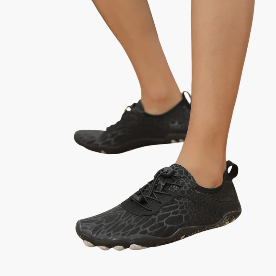 Unisex Barfußschuhe mit gemustertem Mesh Obermaterial