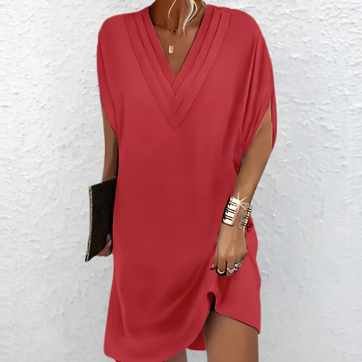 Gabriella® | Elegantes Kleid mit Flatterärmeln