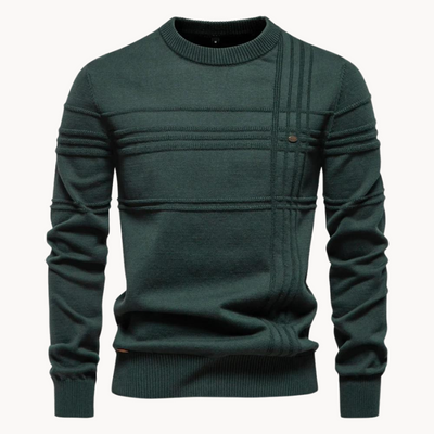 Strickpullover Herren Gestreift Kariert