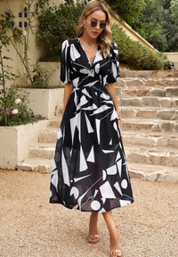 Arianne - Elegantes Kleid für Damen in Schwarz