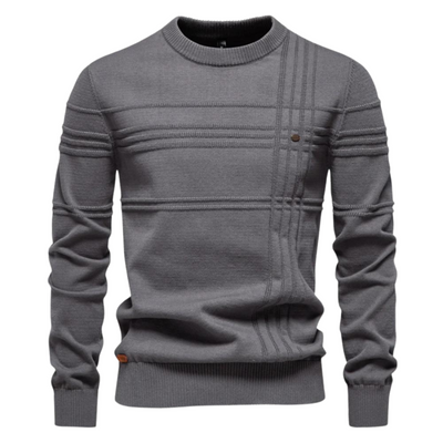Maziarz - Eleganter Pullover Mit Karomuster