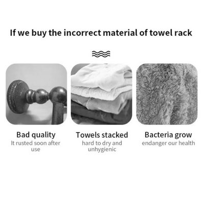 Schnelltrocken™ Platzsparendes Design