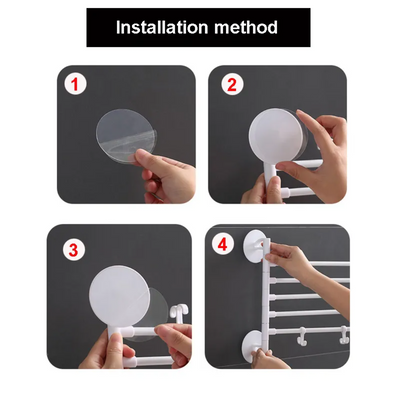 Schnelltrocken™ Platzsparendes Design