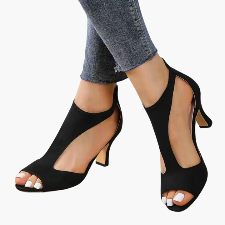 Heidrun™ | Elegante und bequeme Sandalen mit Absatz