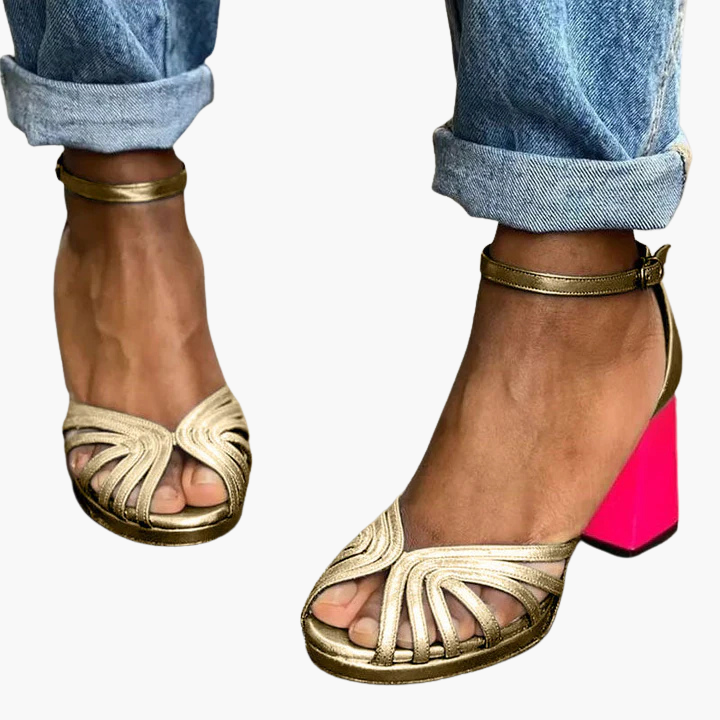 Milviana™ | Klassische Sandalen mit Knöchelriemen