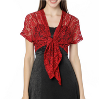 Damen Elegante Rot und Schwarz Oktoberfest Dirndl Bluse in Rot