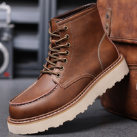 Exklusive Herren Winterstiefel in Braun