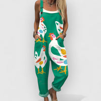 Bettina | Damen Jumpsuit in Mehrfarbig