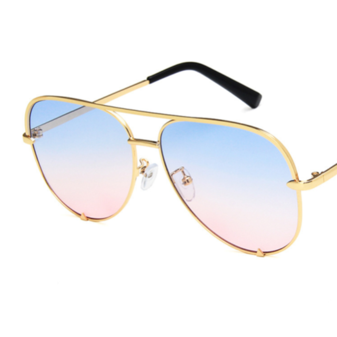 Aviator Sonnenbrille Verspiegelten Gläsern für Damen
