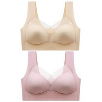 1+2 Gratis | SeidenZauber™ Glatt Gemütlich Grundnahrungsmittel in 1x Beige + 2x Rosa