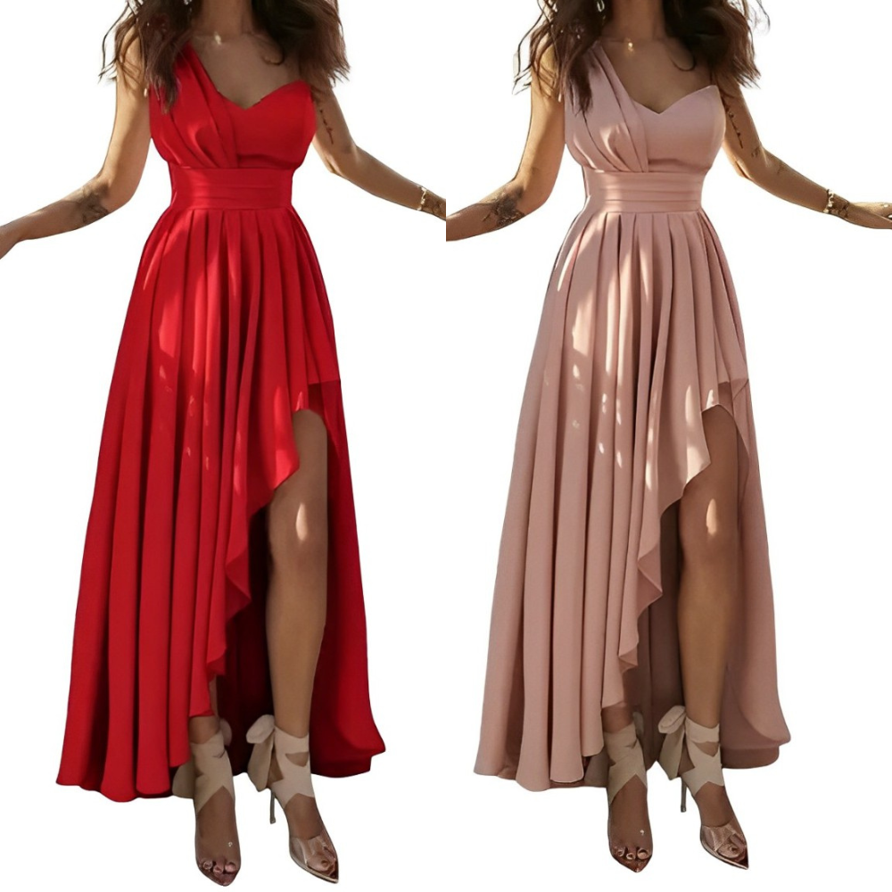Elegantes Cocktailkleid mit hoher Taille für zeitlose Eleganz
