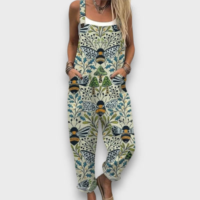 Mavi – Latzhose mit Bienenprint und Sommerflair