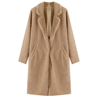 Modischer Teddy-Mantel für Frauen - Valeria