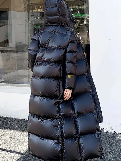 Lange Daunenjacke für Frauen für den Winter - Vivia