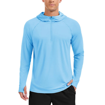 Sanor | Atmungsaktives Langarmshirt für Herren UV-Schutz