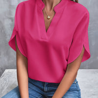 Louisa® | Elegante und luxuriöse Bluse in Rosa