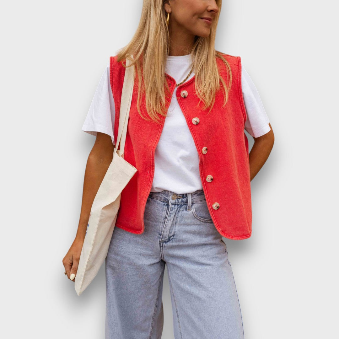 Veriane – Retro-inspirierte Sommerweste