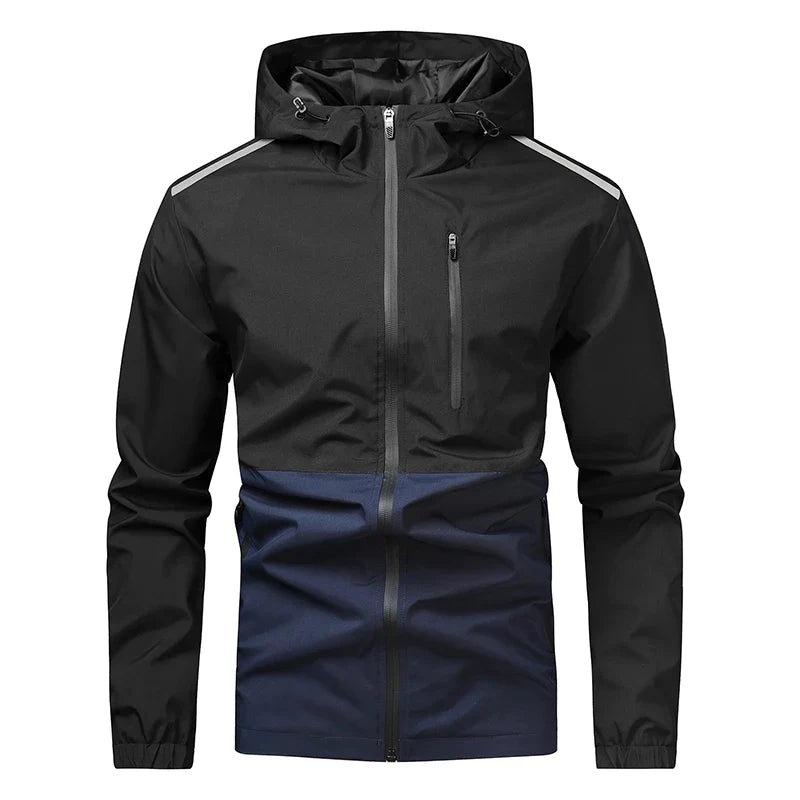 Fytexo | Wasserdichte Windjacke für Herren Outdoor Fit