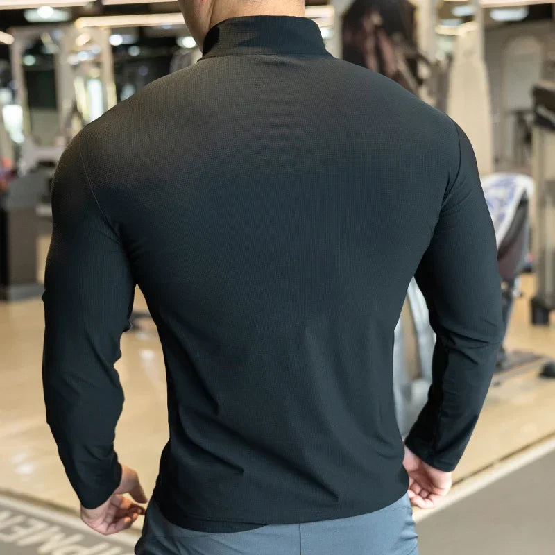 Texo | Atmungsaktives Laufshirt für Herren Sommer Fit