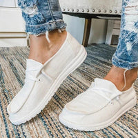 Loafer-Sneaker für Damen in Weiß