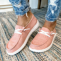 Loafer-Sneaker für Damen in Rosa