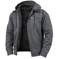 Wasserabweisende Regenjacke für Outdoor-Aktivitäten – Elegantes Design für Stadt und Natur in Grau