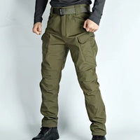 Herren-Wanderhose mit elastischer Passform – Outdoor-Trekkinghose für aktive Abenteuer in Grün