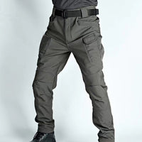 Herren-Wanderhose mit elastischer Passform – Outdoor-Trekkinghose für aktive Abenteuer in Grau