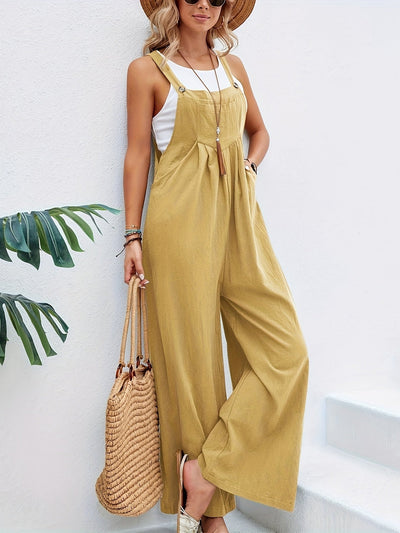 Ärmelloser Boho Jumpsuit für Damen