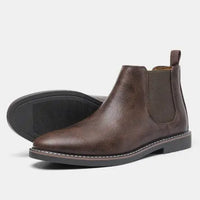 Elegante Stiefel für Herren in Dunkelbraun