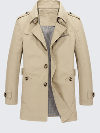 Windbreaker für Herren – Windjacke mit Modernem Design in Beige