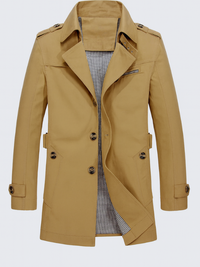 Windbreaker für Herren – Windjacke mit Modernem Design in Khaki