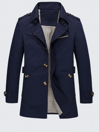 Windbreaker für Herren – Windjacke mit Modernem Design in Blau