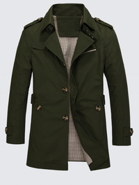 Windbreaker für Herren – Windjacke mit Modernem Design in Grün