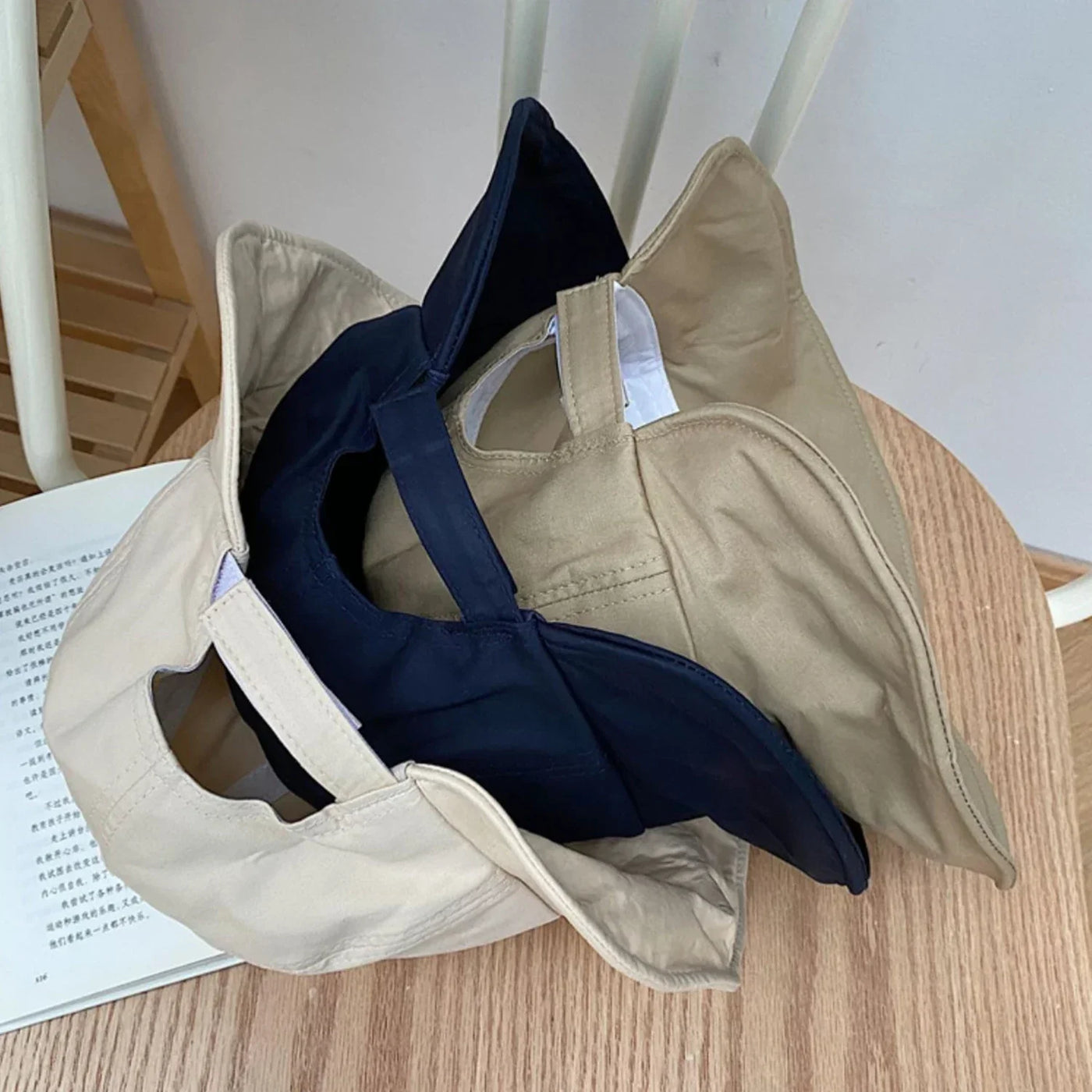 Sonnenhut Baumwolle Pferdeschwanz Eimer