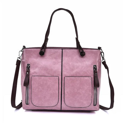 Luxuriöse Vintage Leder Umhängetasche für stilbewusste Frauen