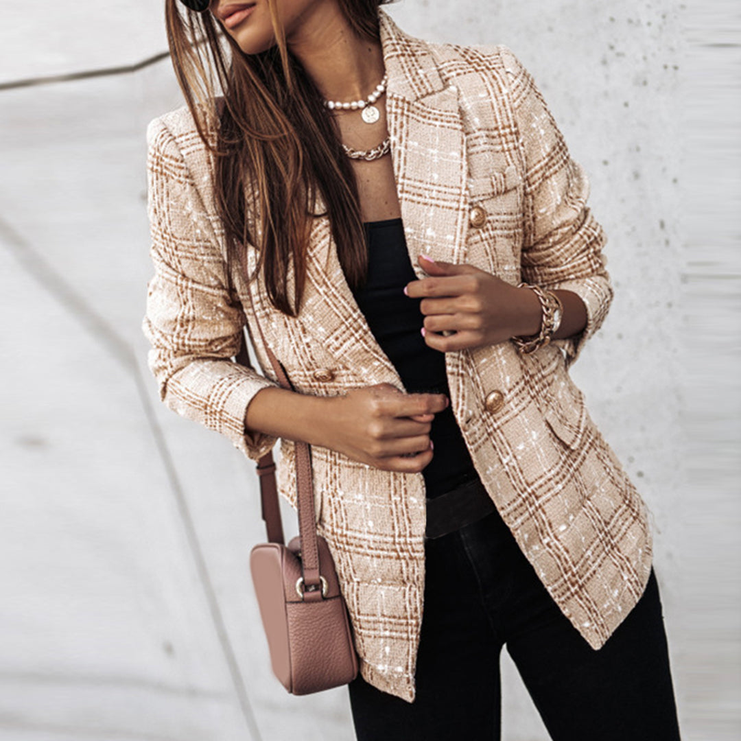 Bella | Eleganter Blazer mit taillierter Passform und Verschluss