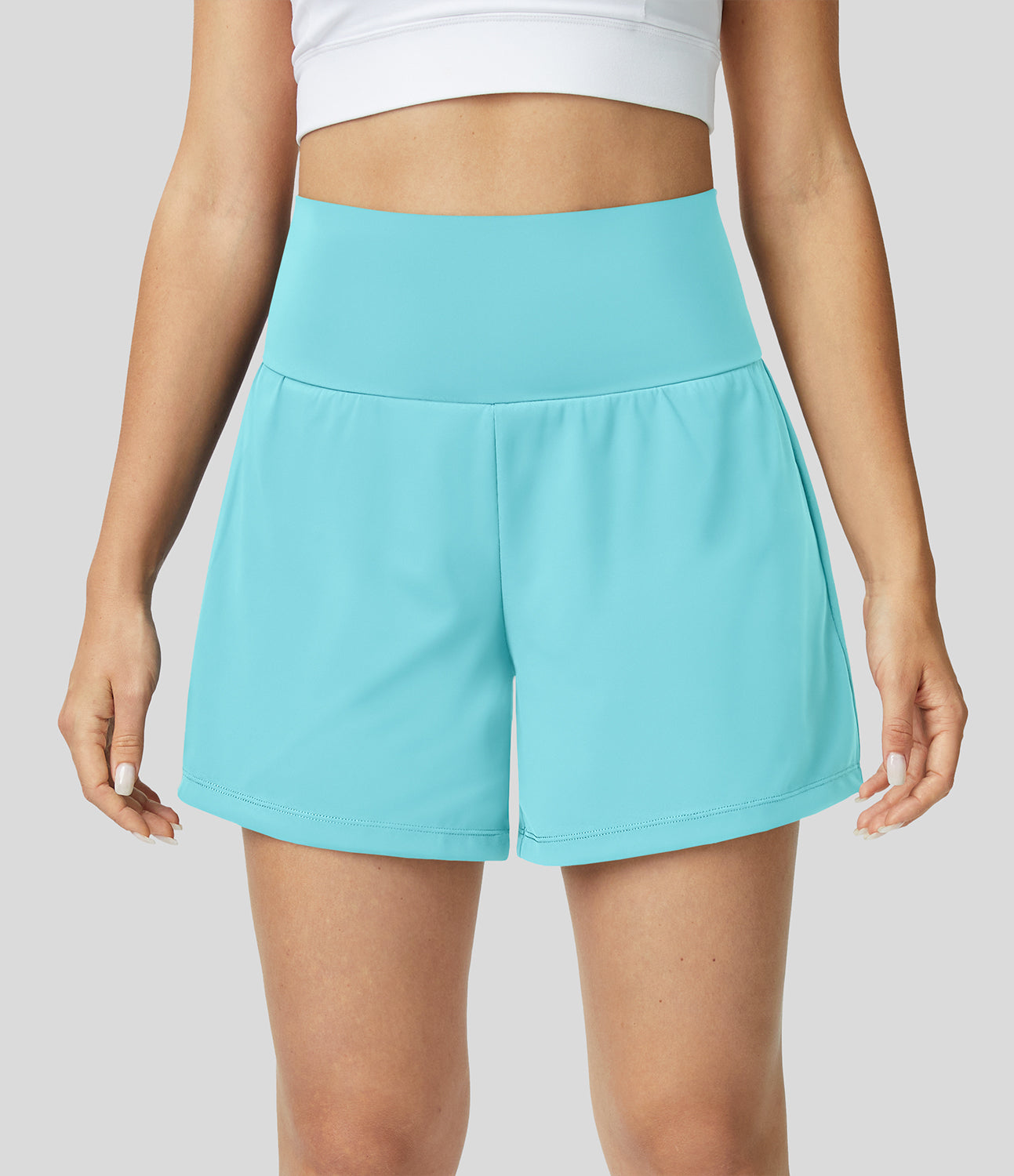 Jorvex | Flexible 2-in-1 Yoga Shorts für Damen Sommer