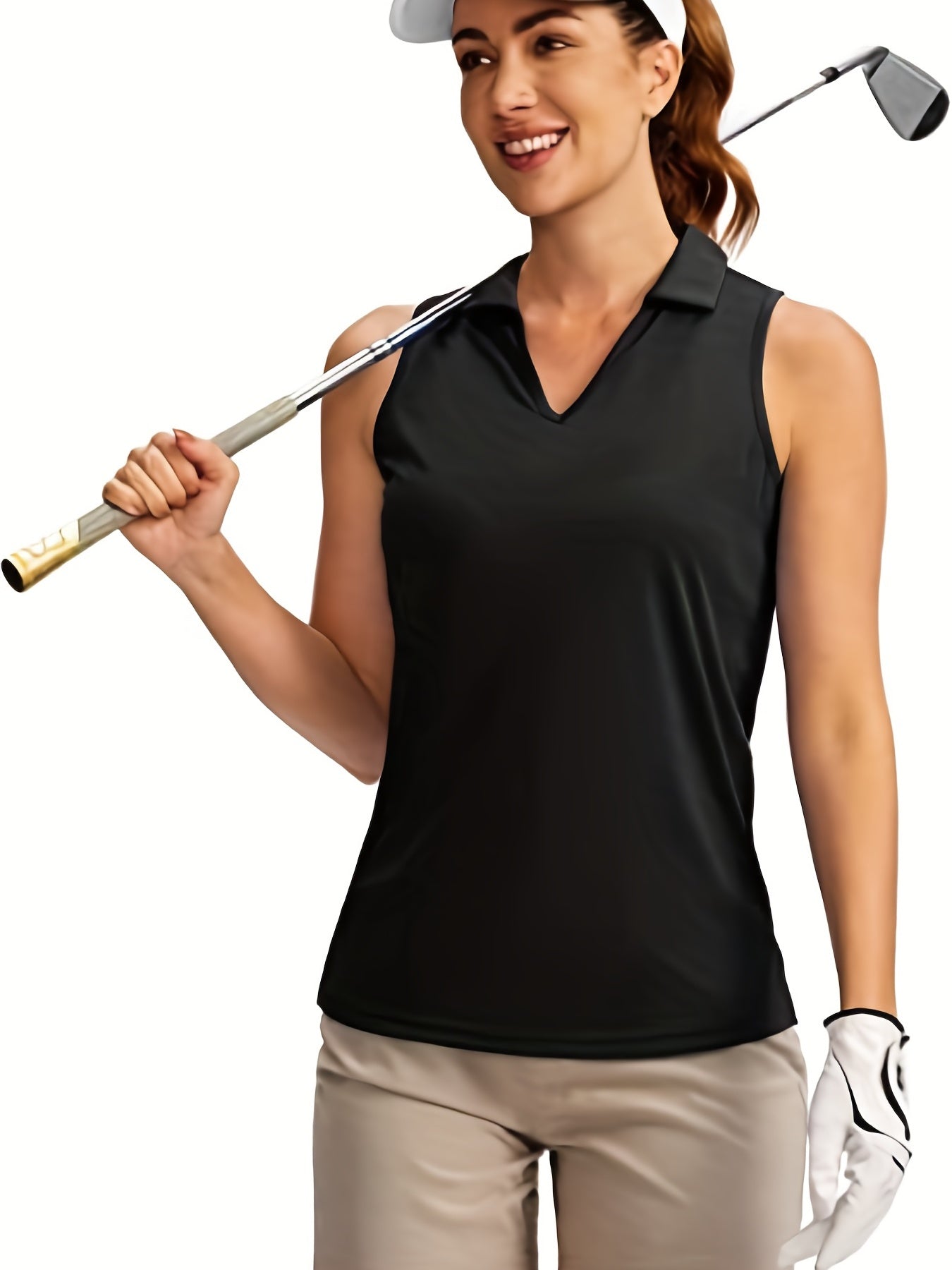 Ava™ – Elegantes V-Ausschnitt Aktives Tanktop