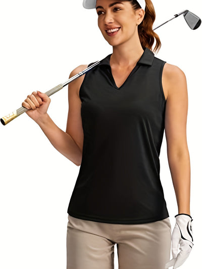 Ava™ – Elegantes V-Ausschnitt Aktives Tanktop