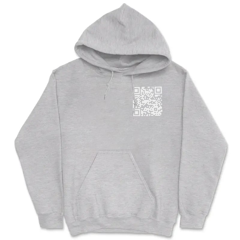 ScanThis - Lustiger QR-Code Hoodie