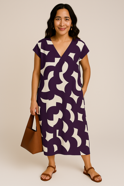 Blake™ - Glattes Waveflo-Kleid