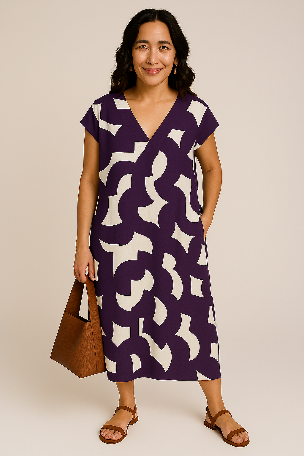 Blake™ - Glattes Waveflo-Kleid