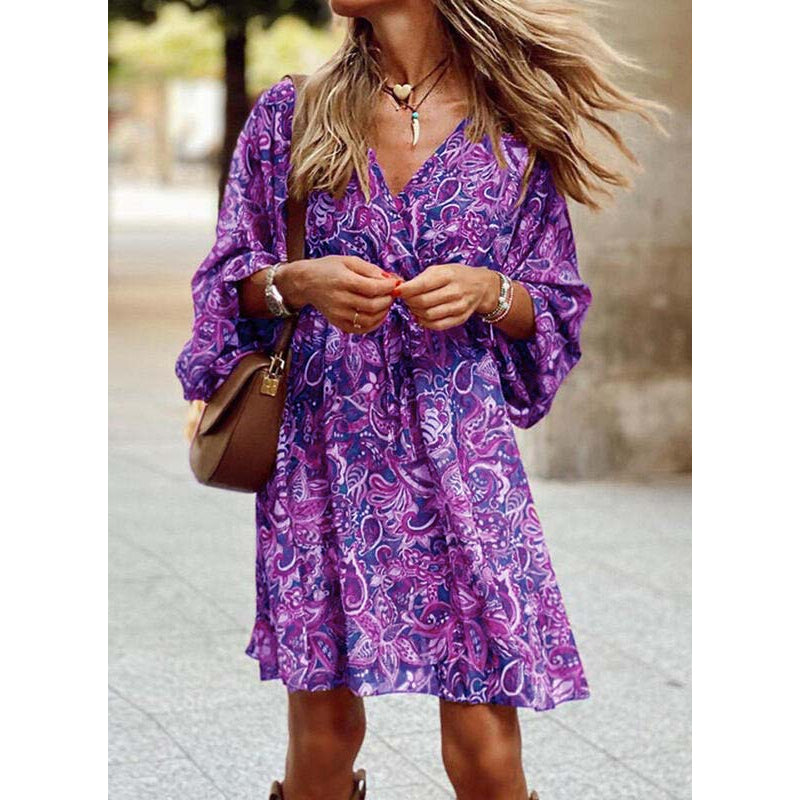 Boho Chic | Frauen Sommerkleid 2024
