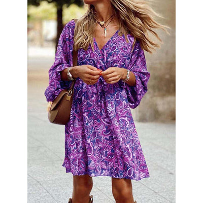 Boho Chic | Frauen Sommerkleid 2024
