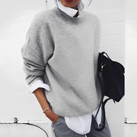 Gabriel - Bequemer und warmer Pullover in Grau