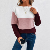 Amelia - Eleganter Damenpullover in Rot