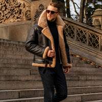 Thiago - Elegante Herrenjacke in Braun