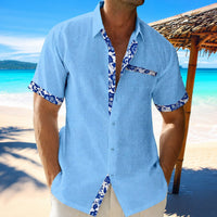 Anthony - Bequemes und elegantes Herrenhemd in Hellblau